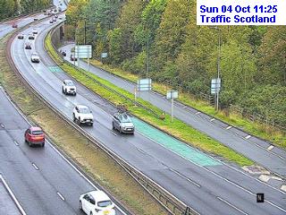 Click for full screen live camera. M90 Inverkeithing (S)