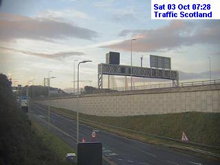 Click for full screen live camera. M90 North Queensferry/ FRB