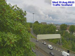 Click for full screen live camera. M90 Queensferry Crossing North