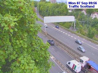 Click for full screen live camera. M90 Queensferry Crossing South