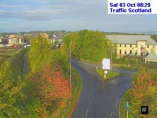 Click for full screen live camera. M90 Queensferry Jct Slip