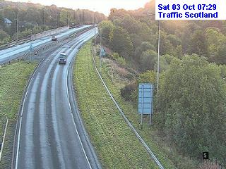 Click for full screen live camera. M90 Scotstoun (S)