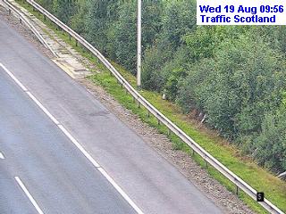 Click for full screen live camera. M90 Scotstoun (W)